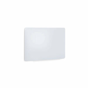 Magnetická sklenená tabuľa GLENDA, 900x600 mm, biela