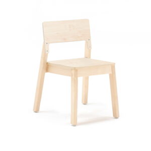 Detská stolička LOVE, V 380 mm, breza, laminát - breza
