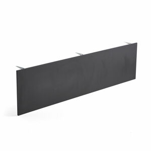 Predný panel pre stôl QBUS/MODULUS, 2000x500 mm, čierna