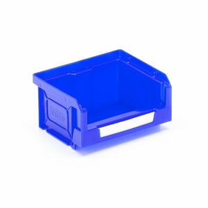 Plastové boxy APART, Š 105 x H 90 x V 55 mm, 50 ks, modré