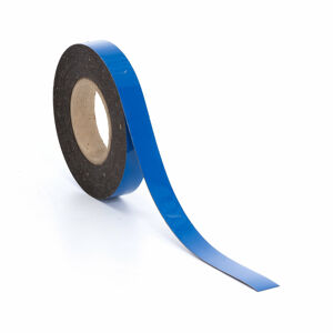 Magnetická páska, 25 mm, modrá