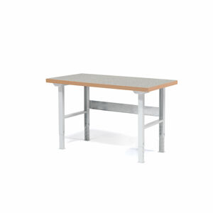 Profi dielenský stôl SOLID 750, nosnosť 750 kg, 1500x800 mm, vinyl
