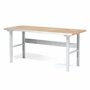 Profi dielenský stôl SOLID 750, nosnosť 750 kg, 1500x800 mm, dub