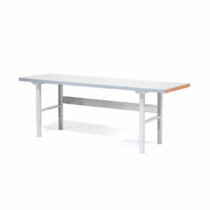 Profi dielenský stôl SOLID 750, nosnosť 750 kg, 2500x800 mm, oceľ