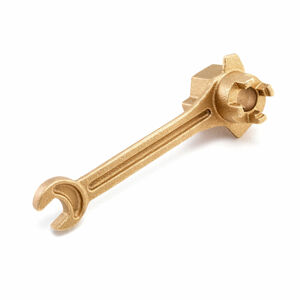 Mosadzný kľúč na sudy