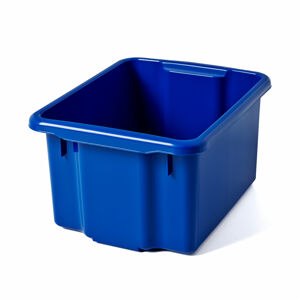 Úložný box BLAKE, 365x295x200 mm, 15 L, modrý