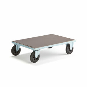 Plošinový vozík na doskový materiál, bez bŕzd, 700x1000 mm
