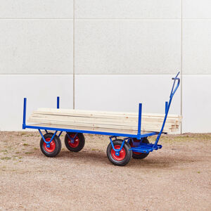 Prepravný vozík MIKE, nosnosť 800 kg, 2000x1000 mm