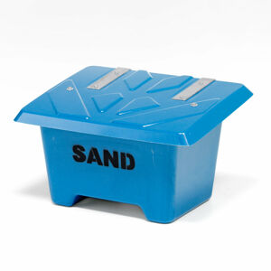 Kontajner na skladovanie piesku, 65 L, modrý