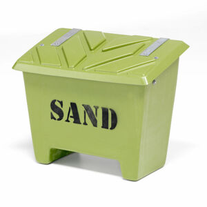 Kontajner na skladovanie piesku, 130 L, zelený