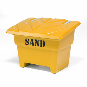 Kontajner na skladovanie piesku, 350 L, žltý