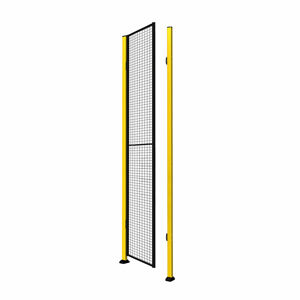 Dvere X-GUARD, vrátane stĺpikov a pletiva, bez rámu, 2300x900 mm
