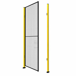Dvere X-GUARD, vrátane stĺpikov a pletiva, bez rámu, 2000x1500 mm
