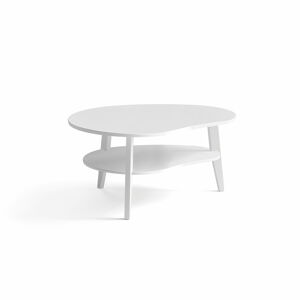 Konferenčný stolík HOLLY, 1200x800x500 mm, biely