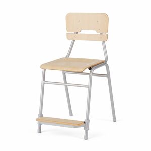 Školská stolička ADDITO I, V 500 mm, breza