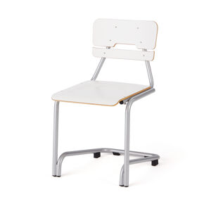 Školská stolička DOCTRINA, V 450 mm, biela