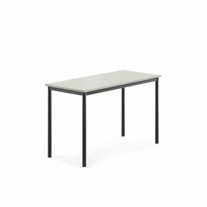Stôl BORÅS, 1200x600x760 mm, laminát - šedá, antracit