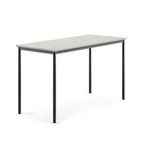 Stôl SONITUS, 1600x700x900 mm, laminát - šedá, antracit