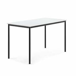 Stôl SONITUS, 1600x800x900 mm, laminát - biela, antracit