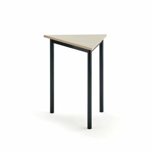 Stôl BORÅS TRIANGEL, 700x600x720 mm, laminát - breza, antracit