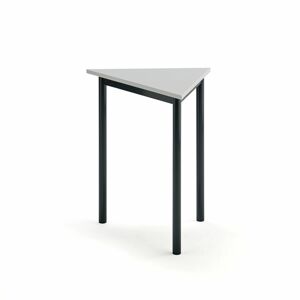 Stôl BORÅS TRIANGEL, 700x600x720 mm, laminát - šedá, antracit