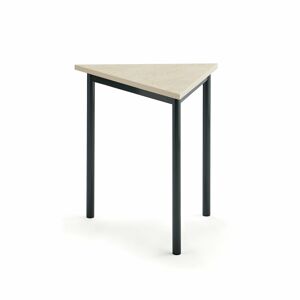 Stôl SONITUS TRIANGEL, 800x700x720 mm, linoleum - béžová, antracit