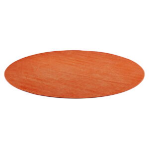 Okrúhly koberec KEVIN, Ø 4000 mm, oranžová