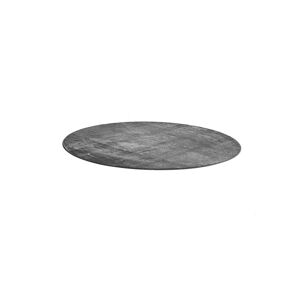 Okrúhly koberec ROBIN, Ø 3000 mm, svetlošedý
