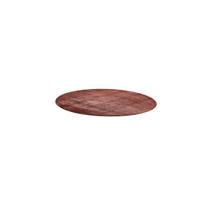 Okrúhly koberec ROBIN, Ø 2000 mm, červenohnedý