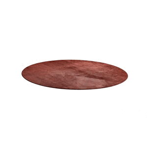 Okrúhly koberec ROBIN, Ø 3500 mm, červenohnedý