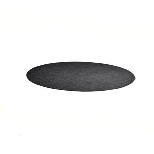 Okrúhly koberec MELVIN, Ø 3500 mm, tmavošedý
