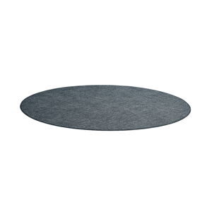 Okrúhly koberec MELVIN, Ø 2500 mm, modrý