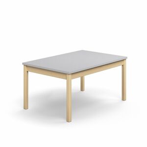 Stôl DECIBEL, 1200x800x590 mm, akustický HPL - šedá