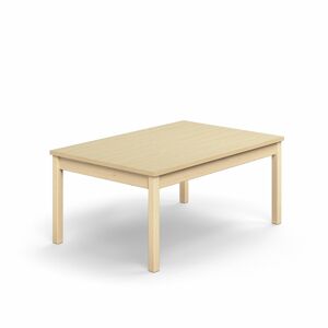 Stôl DECIBEL, 1200x800x530 mm, akustický HPL - breza