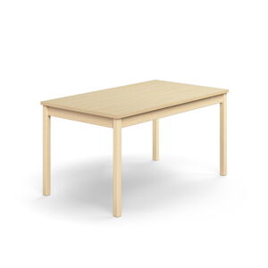 Stôl DECIBEL, 1400x800x720 mm, akustický HPL - breza