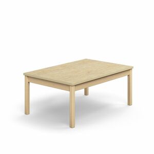 Stôl DECIBEL, 1200x800x530 mm, akustické linoleum - béžová