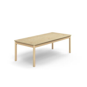 Stôl DECIBEL, 1800x800x590 mm, akustické linoleum - béžová