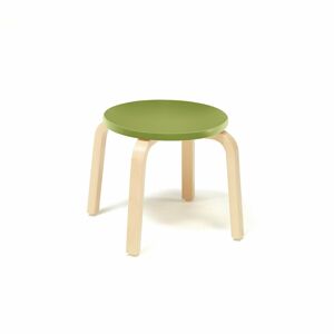 Drevená stolička NEMO, V 330 mm, breza, zelená